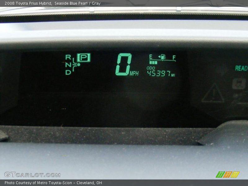 Seaside Blue Pearl / Gray 2008 Toyota Prius Hybrid