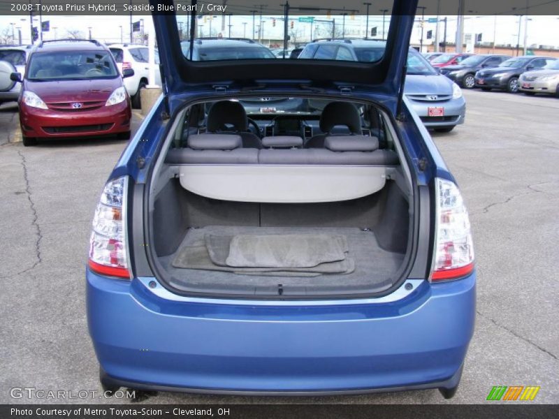Seaside Blue Pearl / Gray 2008 Toyota Prius Hybrid