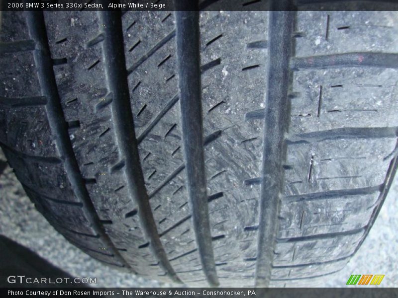 Alpine White / Beige 2006 BMW 3 Series 330xi Sedan