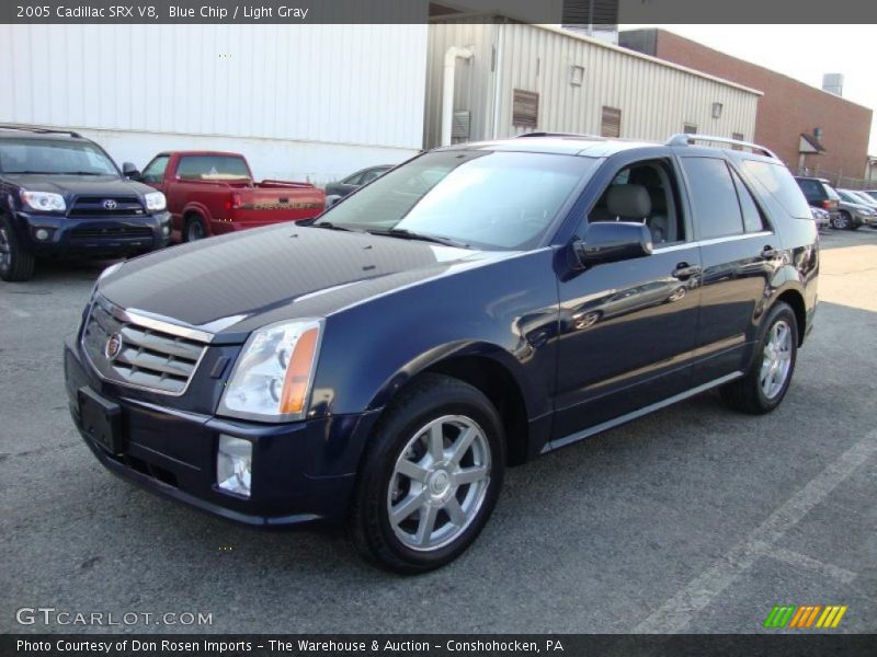 Blue Chip / Light Gray 2005 Cadillac SRX V8