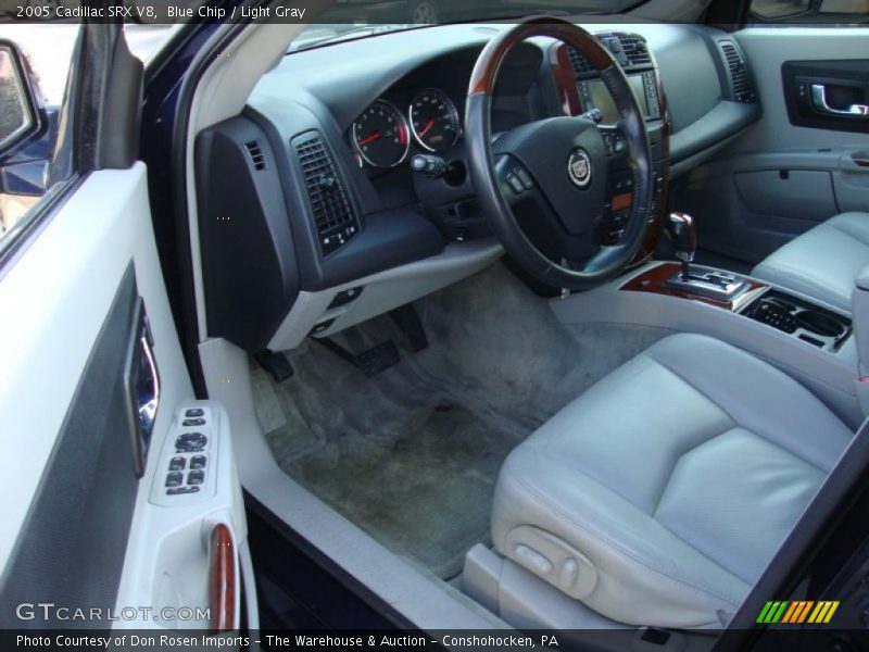Blue Chip / Light Gray 2005 Cadillac SRX V8