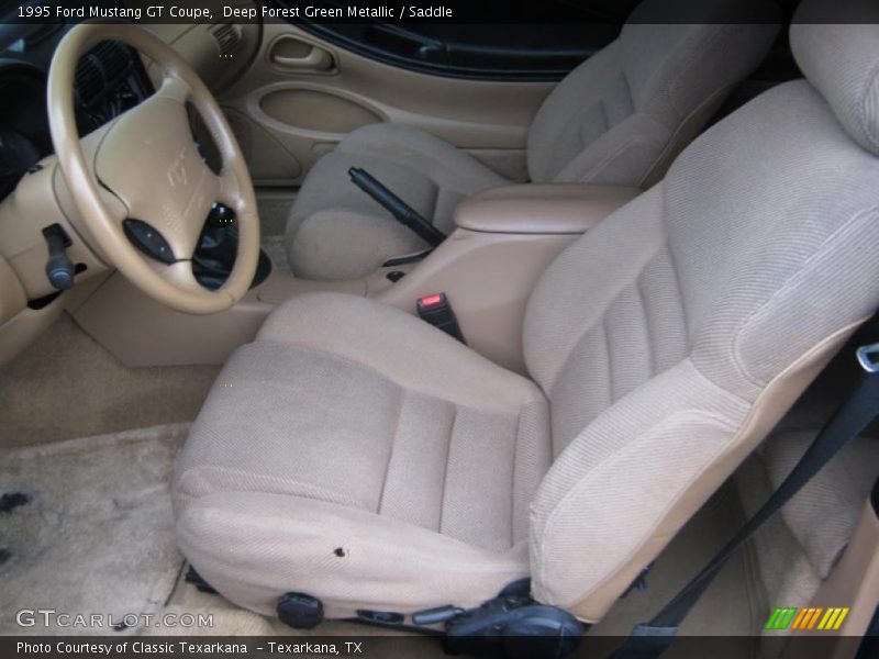  1995 Mustang GT Coupe Saddle Interior