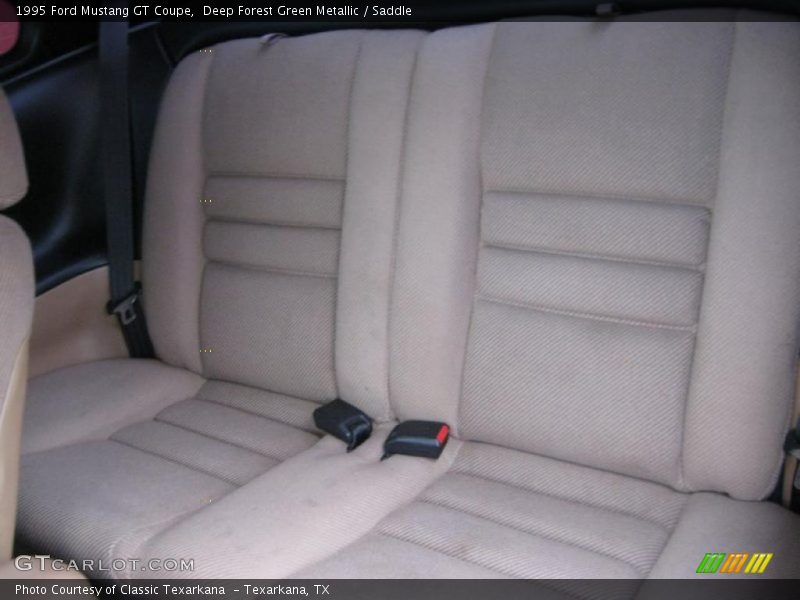  1995 Mustang GT Coupe Saddle Interior