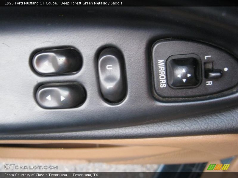 Controls of 1995 Mustang GT Coupe