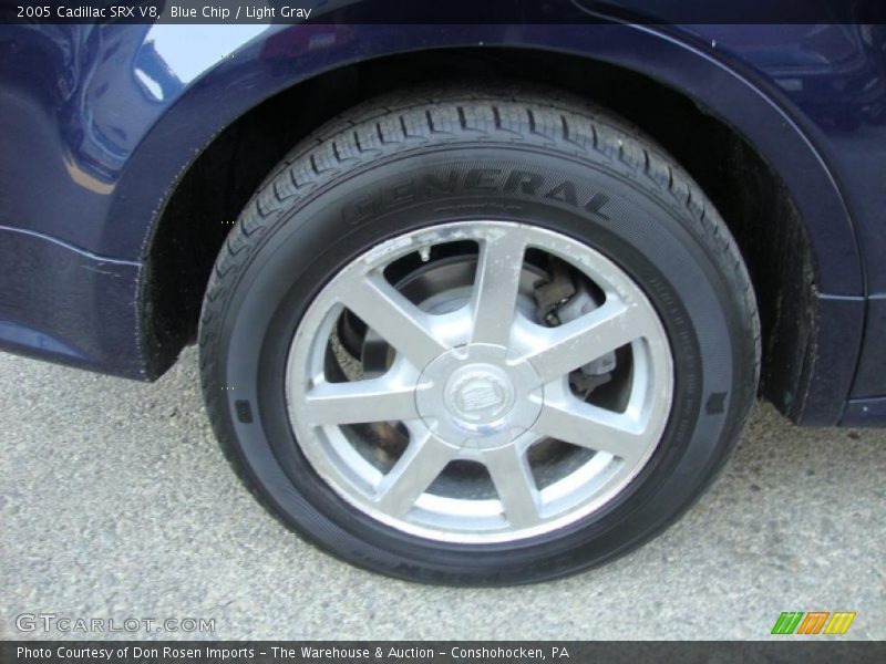 Blue Chip / Light Gray 2005 Cadillac SRX V8
