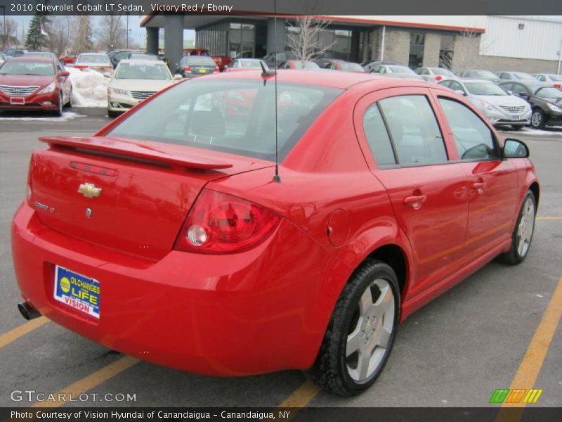 Victory Red / Ebony 2010 Chevrolet Cobalt LT Sedan