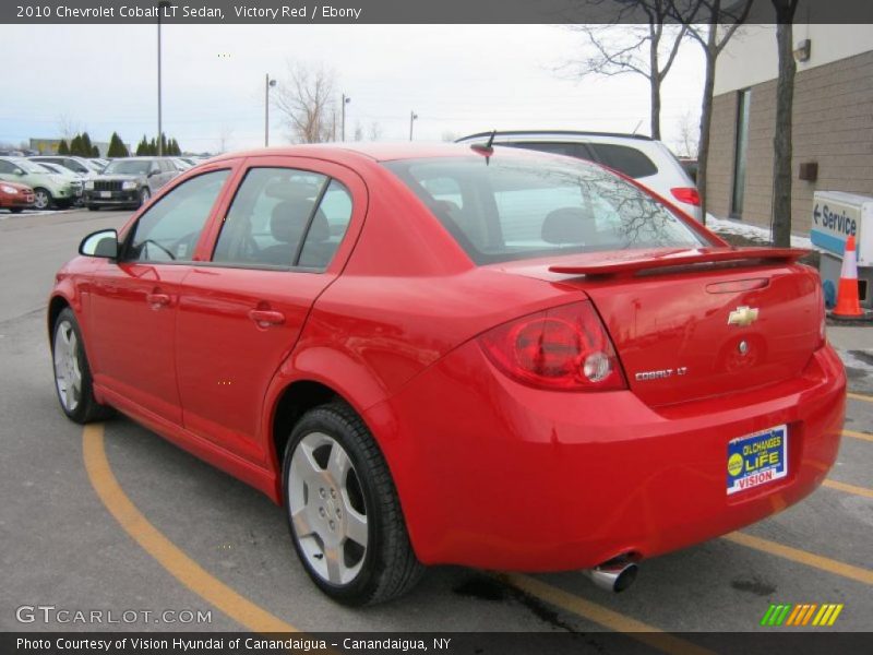 Victory Red / Ebony 2010 Chevrolet Cobalt LT Sedan