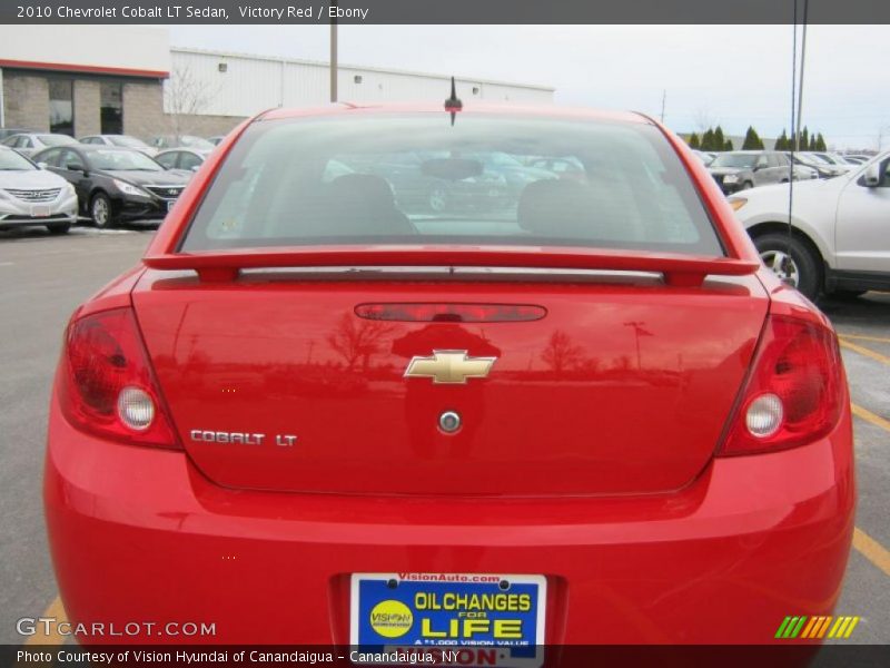 Victory Red / Ebony 2010 Chevrolet Cobalt LT Sedan