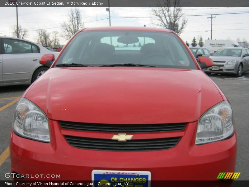 Victory Red / Ebony 2010 Chevrolet Cobalt LT Sedan