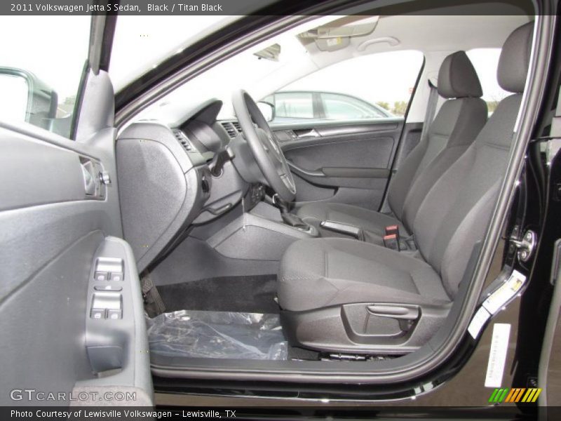 Black / Titan Black 2011 Volkswagen Jetta S Sedan