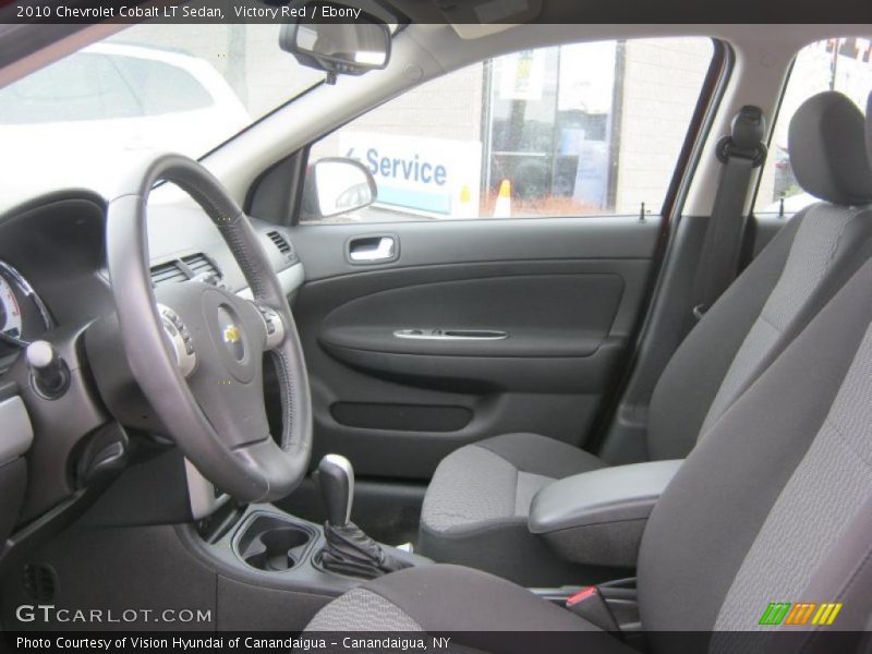 Victory Red / Ebony 2010 Chevrolet Cobalt LT Sedan