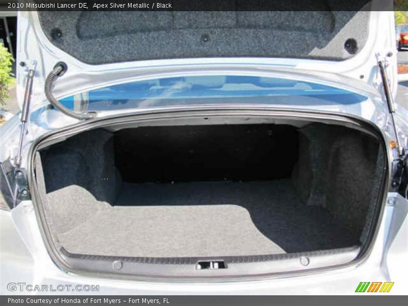Apex Silver Metallic / Black 2010 Mitsubishi Lancer DE