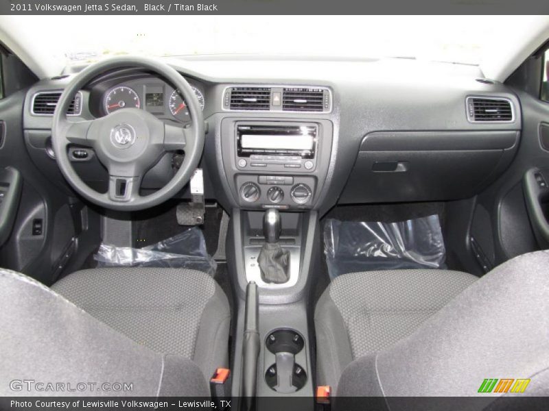 Dashboard of 2011 Jetta S Sedan