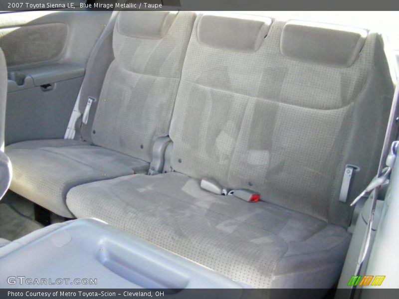 Blue Mirage Metallic / Taupe 2007 Toyota Sienna LE
