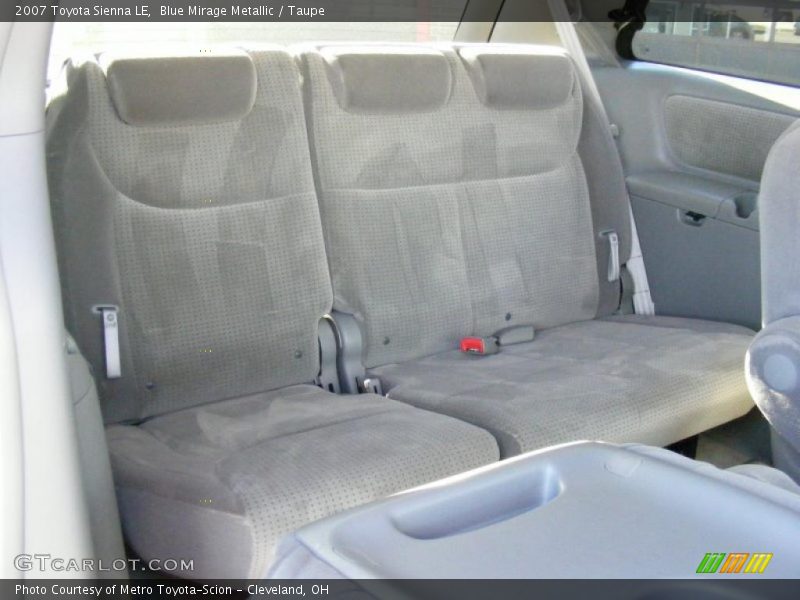 Blue Mirage Metallic / Taupe 2007 Toyota Sienna LE