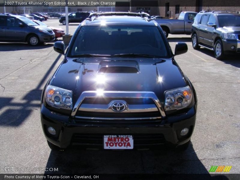 Black / Dark Charcoal 2007 Toyota 4Runner Sport Edition 4x4