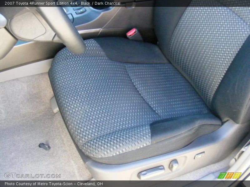 Black / Dark Charcoal 2007 Toyota 4Runner Sport Edition 4x4