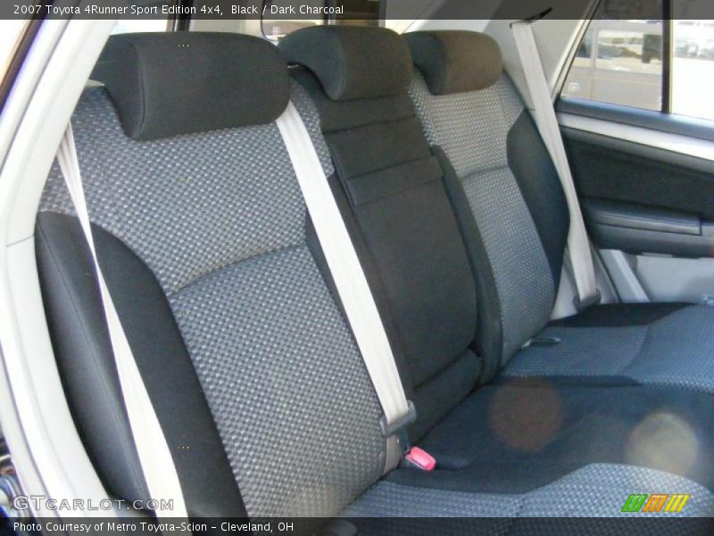 Black / Dark Charcoal 2007 Toyota 4Runner Sport Edition 4x4