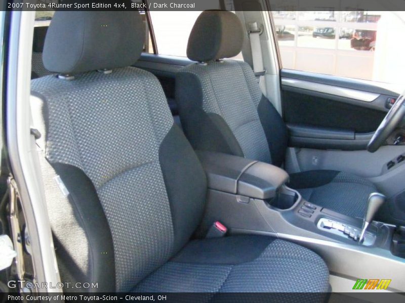 Black / Dark Charcoal 2007 Toyota 4Runner Sport Edition 4x4