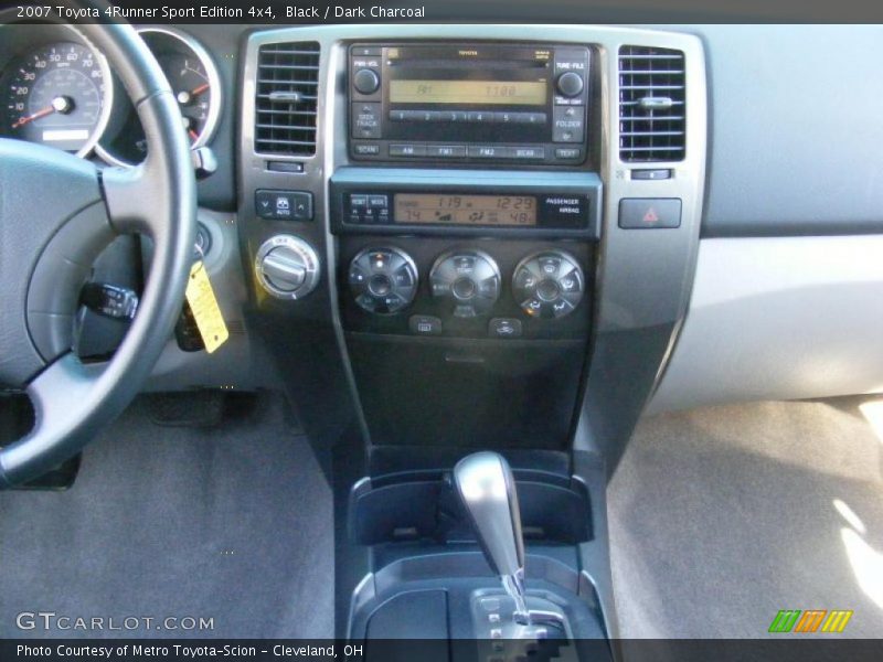 Black / Dark Charcoal 2007 Toyota 4Runner Sport Edition 4x4