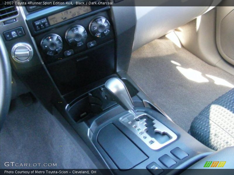 Black / Dark Charcoal 2007 Toyota 4Runner Sport Edition 4x4
