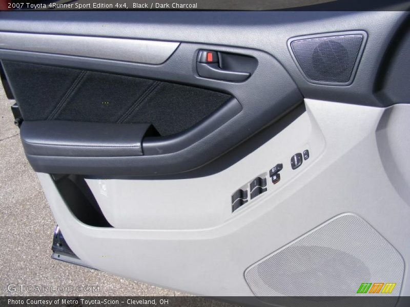 Black / Dark Charcoal 2007 Toyota 4Runner Sport Edition 4x4