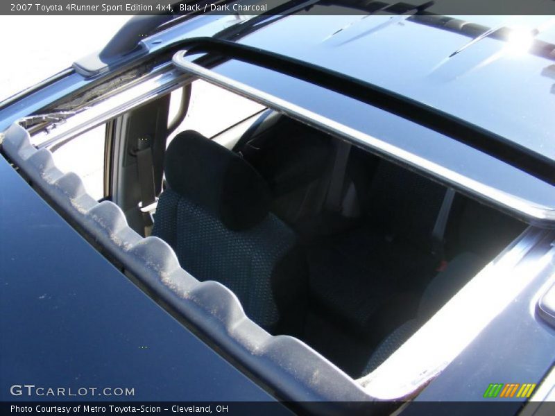 Black / Dark Charcoal 2007 Toyota 4Runner Sport Edition 4x4