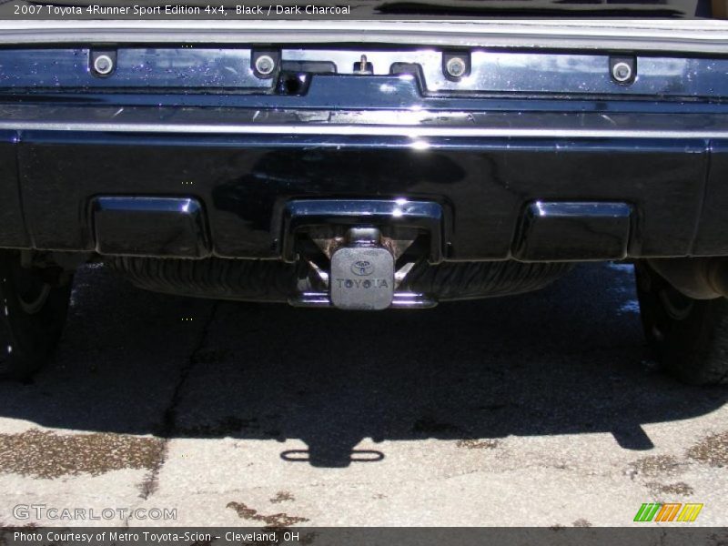 Black / Dark Charcoal 2007 Toyota 4Runner Sport Edition 4x4