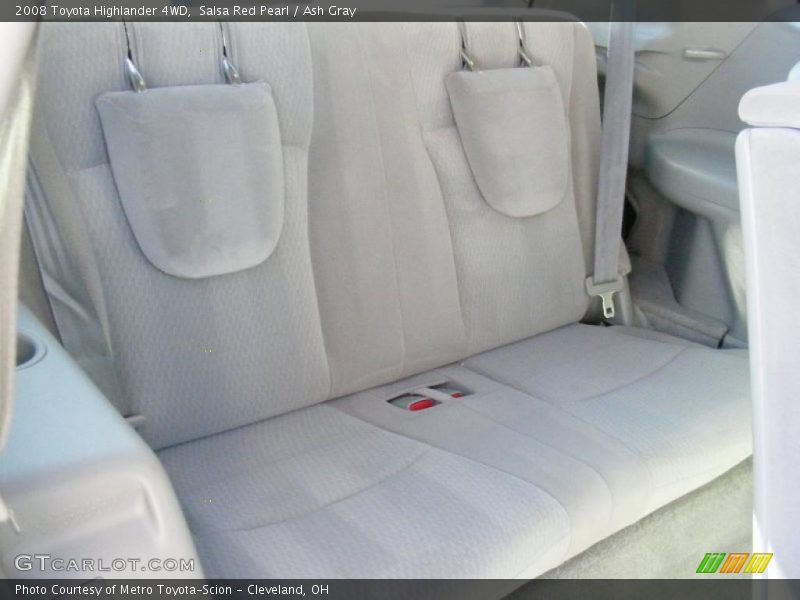 Salsa Red Pearl / Ash Gray 2008 Toyota Highlander 4WD