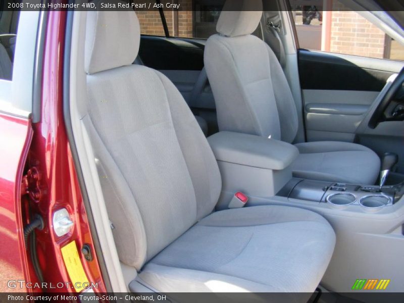 Salsa Red Pearl / Ash Gray 2008 Toyota Highlander 4WD