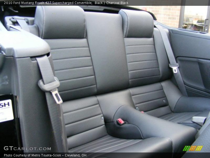  2010 Mustang Roush 427 Supercharged Convertible Charcoal Black Interior