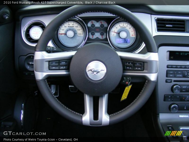 2010 Mustang Roush 427 Supercharged Convertible Steering Wheel