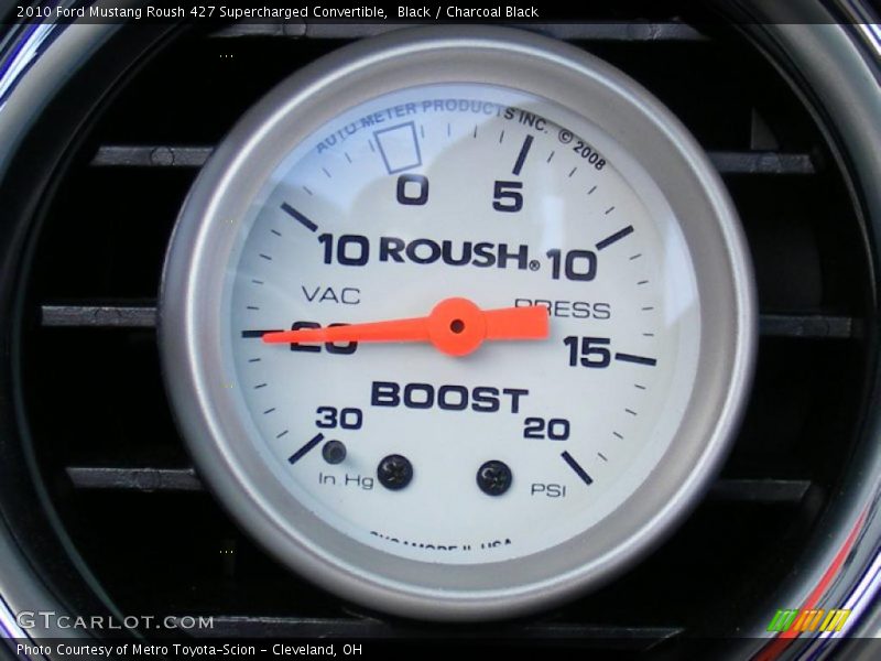  2010 Mustang Roush 427 Supercharged Convertible Roush 427 Supercharged Convertible Gauges