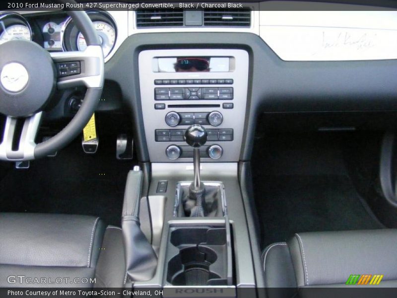Controls of 2010 Mustang Roush 427 Supercharged Convertible
