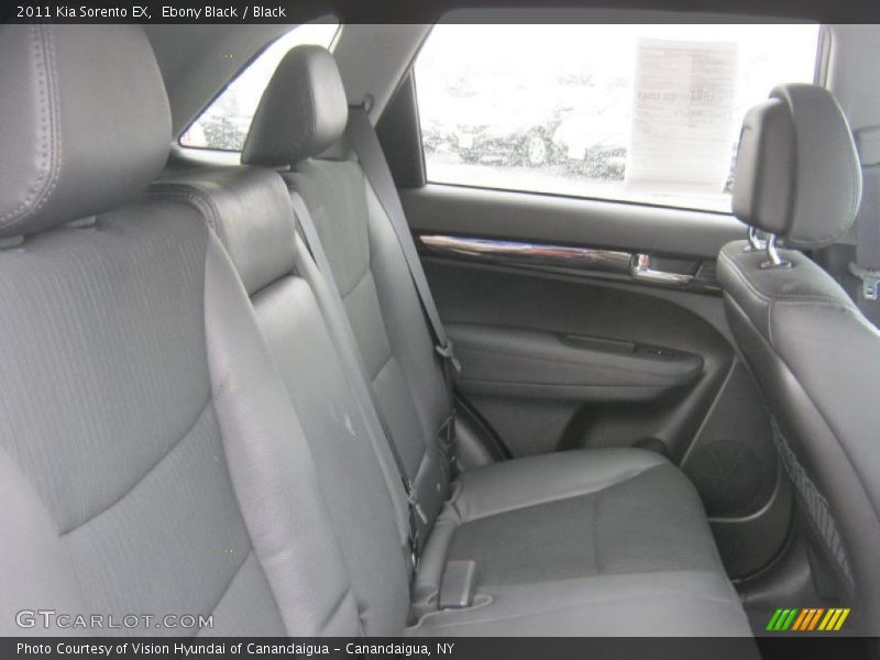 Ebony Black / Black 2011 Kia Sorento EX