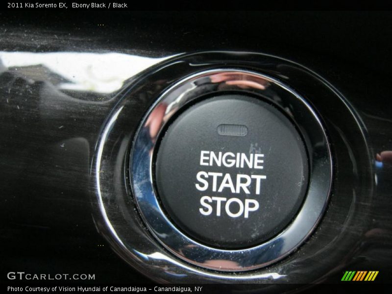 Ebony Black / Black 2011 Kia Sorento EX