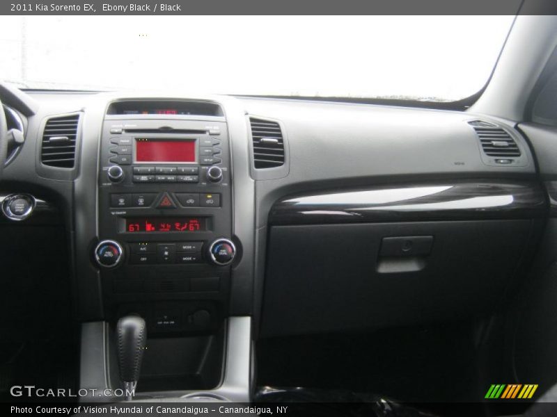 Ebony Black / Black 2011 Kia Sorento EX