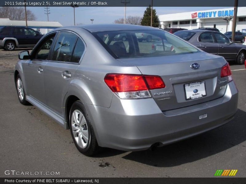  2011 Legacy 2.5i Steel Silver Metallic