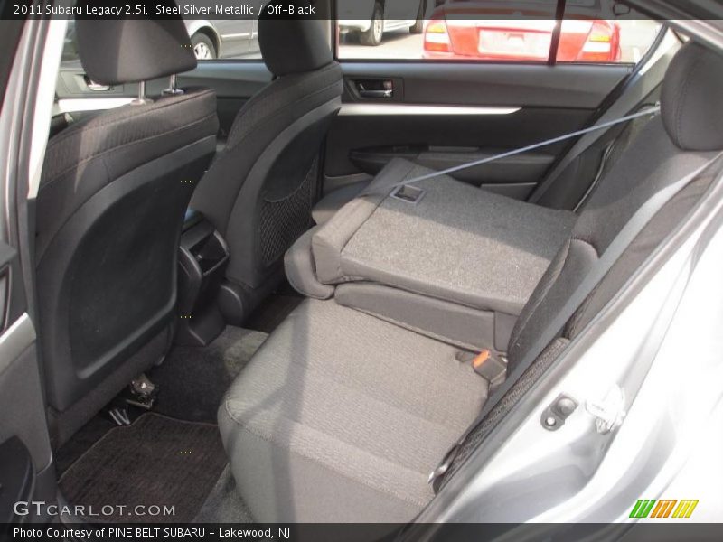  2011 Legacy 2.5i Off-Black Interior