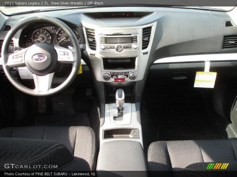 Dashboard of 2011 Legacy 2.5i