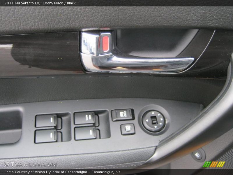 Ebony Black / Black 2011 Kia Sorento EX