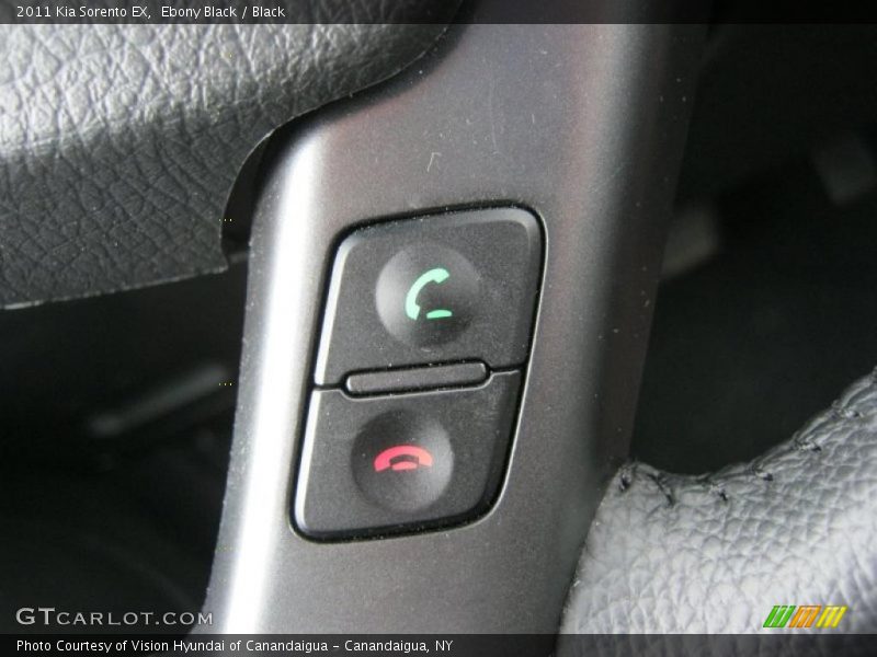 Ebony Black / Black 2011 Kia Sorento EX