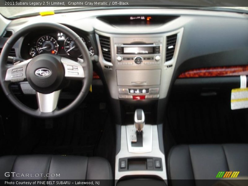 Graphite Gray Metallic / Off-Black 2011 Subaru Legacy 2.5i Limited
