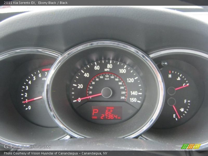  2011 Sorento EX EX Gauges
