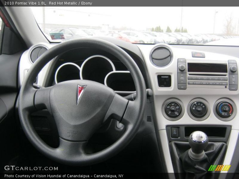 Dashboard of 2010 Vibe 1.8L