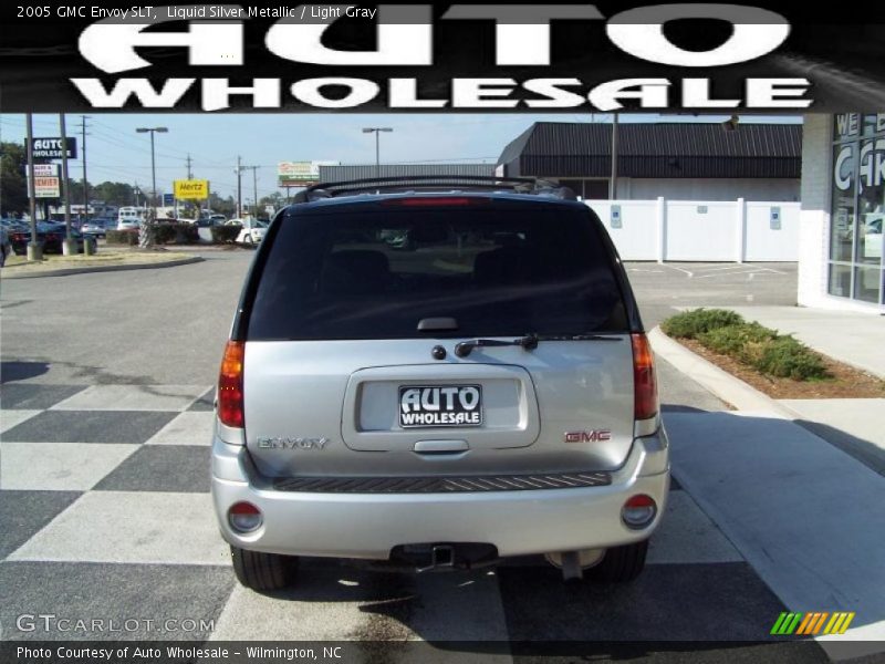 Liquid Silver Metallic / Light Gray 2005 GMC Envoy SLT