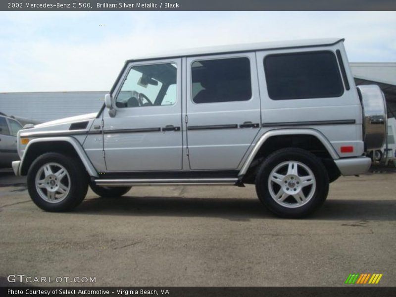 2002 G 500 Brilliant Silver Metallic