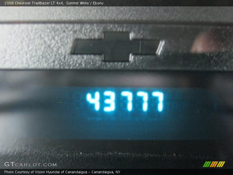 Summit White / Ebony 2008 Chevrolet TrailBlazer LT 4x4