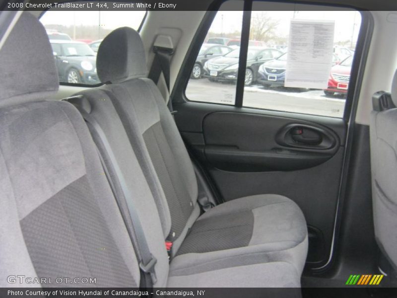 Summit White / Ebony 2008 Chevrolet TrailBlazer LT 4x4