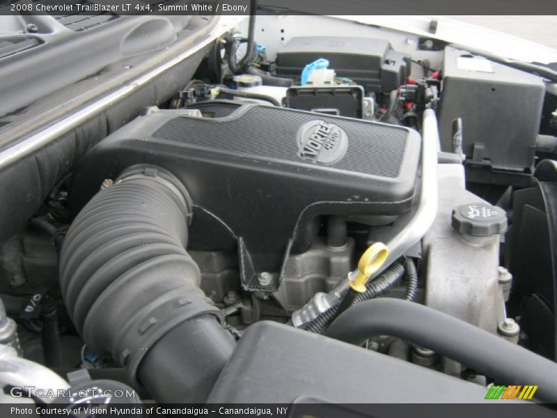 Summit White / Ebony 2008 Chevrolet TrailBlazer LT 4x4